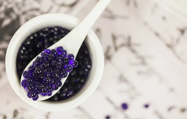 Картинка Еда, Боке, Bokeh, Лавандовая икра, Lavender caviar