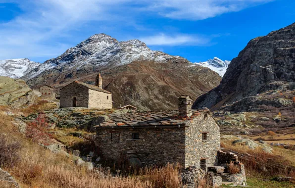 Горы, Франция, Savoie, Савойя, Bonneval sur Arc