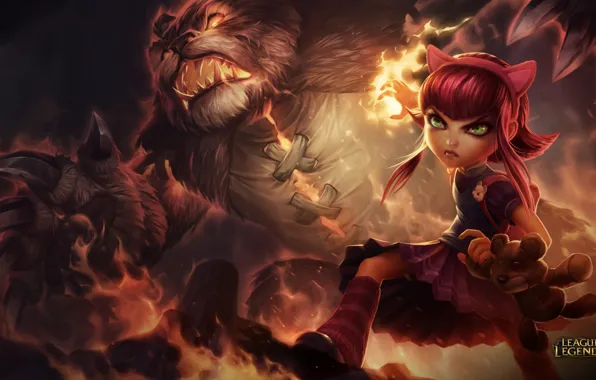 Картинка игра, арт, League of Legends, annie