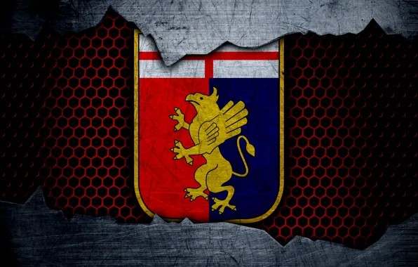 Wallpaper, sport, logo, football, Genoa