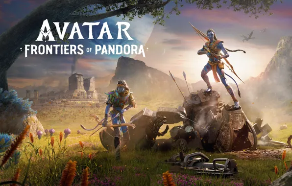 Игра, Avatar, постер, видео игра, The way of Water, Frontiers of Pandora, Путь воды, Границы …