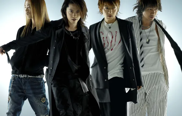 Music, rainbow, Sakura, style, man, asian, japanese, visual kei