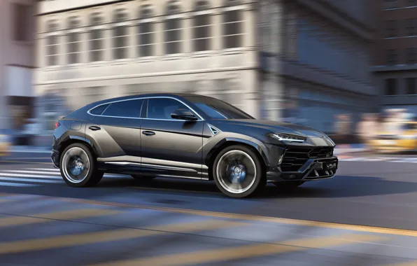 Скорость, Lamborghini, 2018, Urus