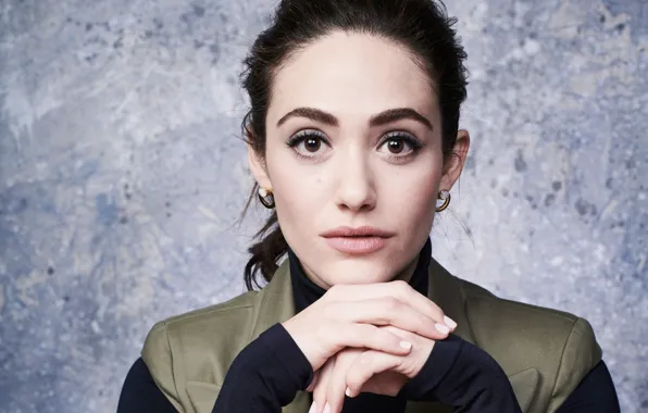 Картинка взгляд, портрет, актриса, Emmy Rossum