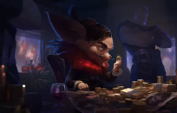 Монеты, зверь, Legends of Runeterra
