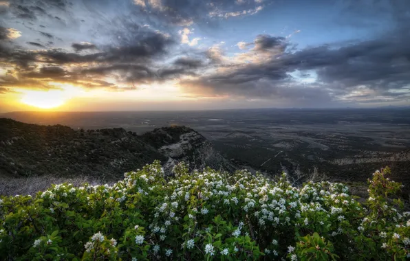 Картинка HDR, Mesa Verde National Park, Geologic Overlook