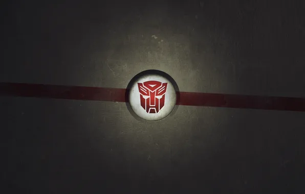 Картинка red, logo, transformers