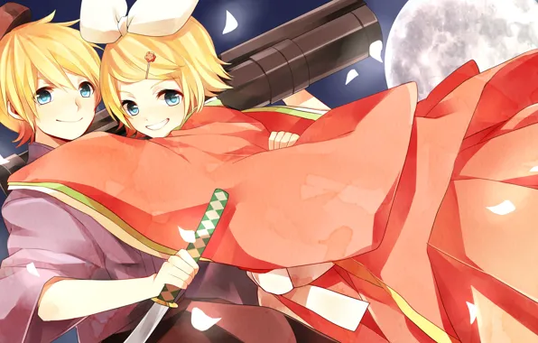 Vocaloid, Вокалоид, Рин, Лен