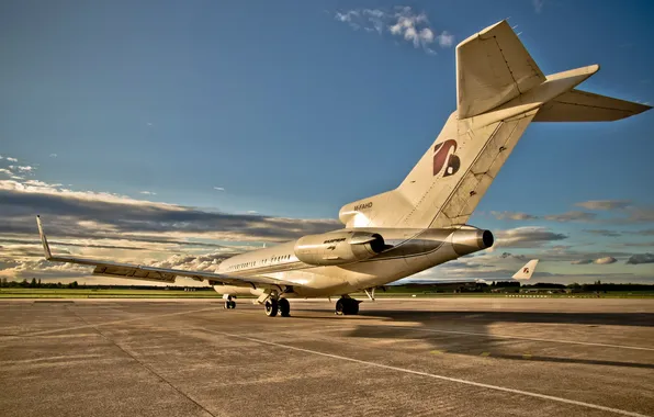 Картинка авиация, самолёт, Boeing 727