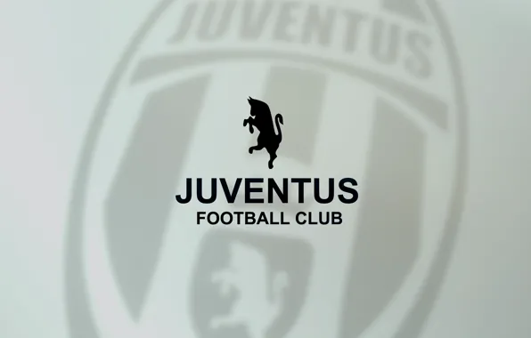 Буквы, зебра, logo, серый фон, juventus_football_club_