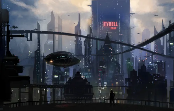 Картинка Blade Runner, Blade Runner 2049, Tyrell Corp