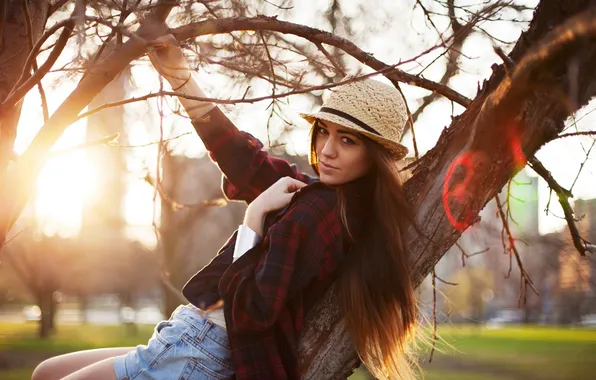 Девушка, свет, настроение