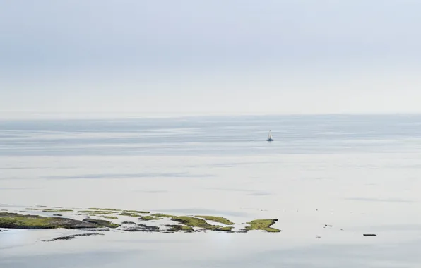 Sea, France, Ocean, Sail Boat, Ile de Ré, Charente Maritime