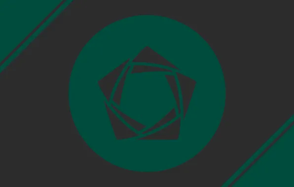 Картинка green, logo, circle