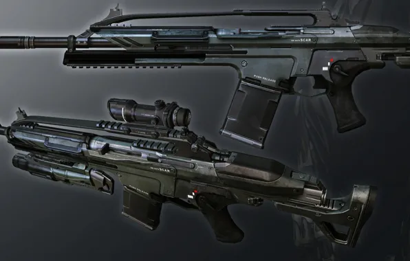 Война, Crysis, Оружие будущего