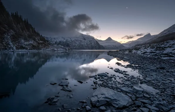Alaska, Anchorage, Portage Valley