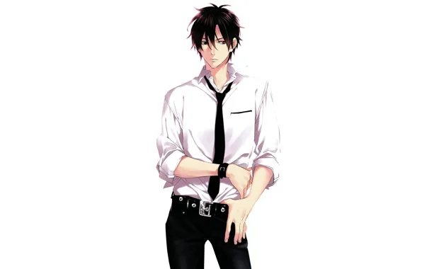Парень, манга, saitou yakumo, by yaelrukia