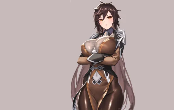 Girl, hot, sexy, boobs, anime, big boobs, babe, oppai