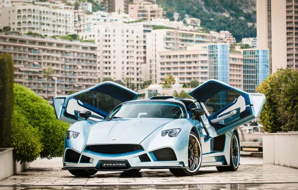 Car, авто, supercar, Monte Carlo, Mazzanti Evantra