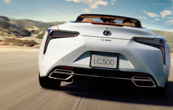 Картинка Lexus, 2020, LC, Lexus LC 500 Convertible