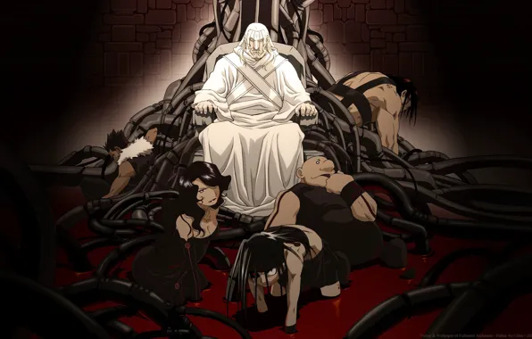 Homunculus, Alchemist, seven deadly sins, Fullmetal
