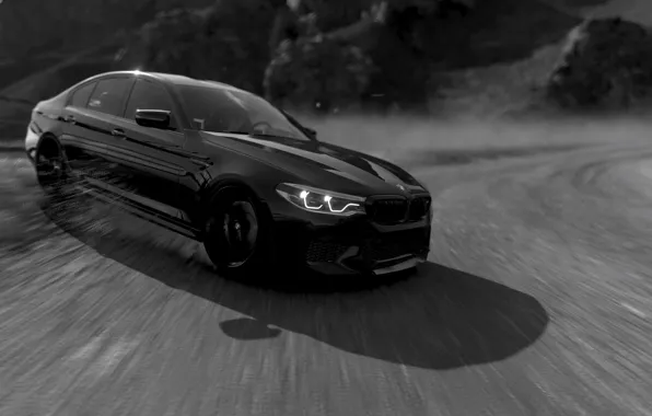 HDR, BMW, Drift, Game, BMW M5, UHD, 4K, M5