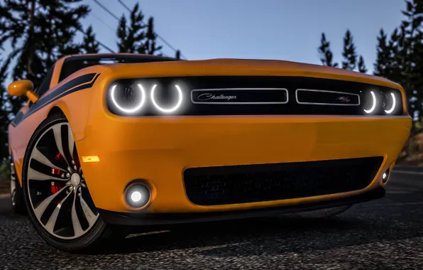 Dodge Challenger, GTA, Grand Theft Auto V
