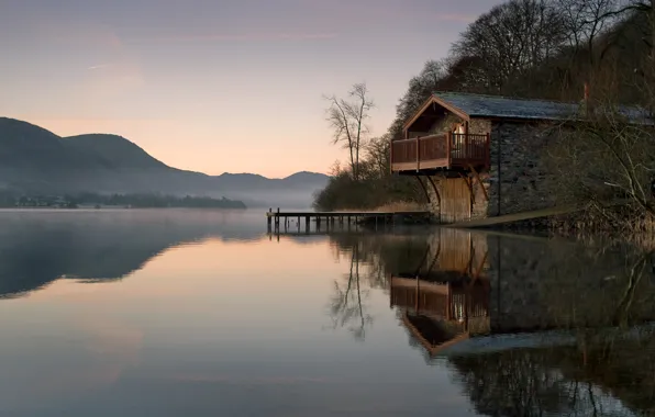 Причал, Tranquility, Ullswater Lake