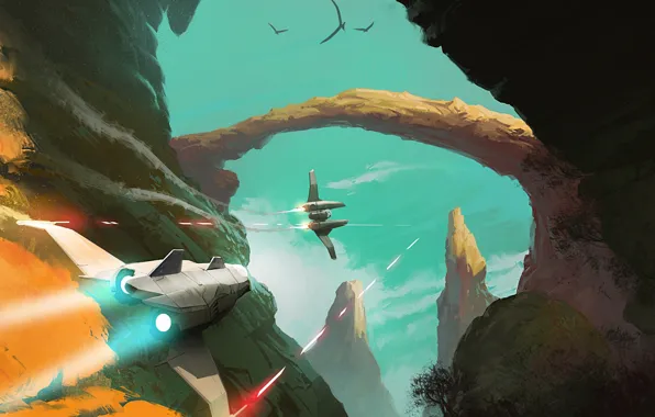 Скалы, динозавры, звездолёт, No Man’s Sky