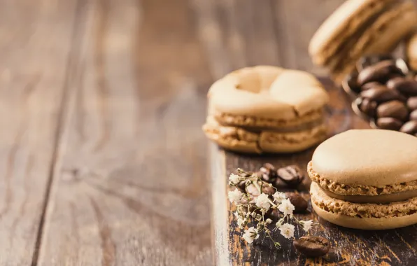 Пирожное, десерт, кофейные, macaron, Iryna Melnyk