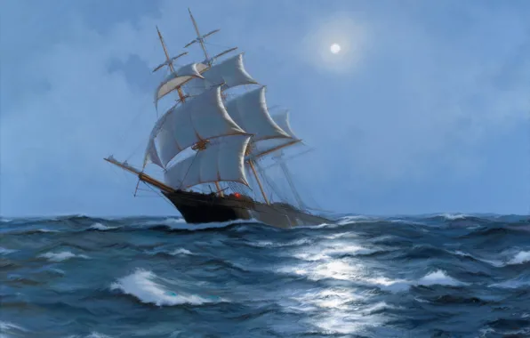 Painting, drawing, Ship, naval art