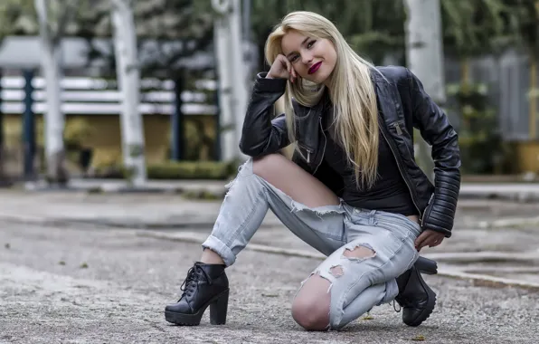 Картинка девушка, поза, Alejandra