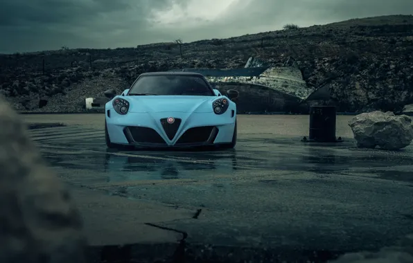 Вид спереди, Zeus, Alfa Romeo 4C, Pogea Racing, 2019