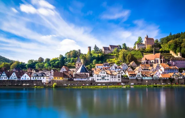 Германия, Germany, Hessen, Хиршхорн, Hirschhorn