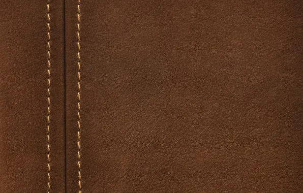 Картинка фон, текстура, кожа, шов, нитки, brown, leather