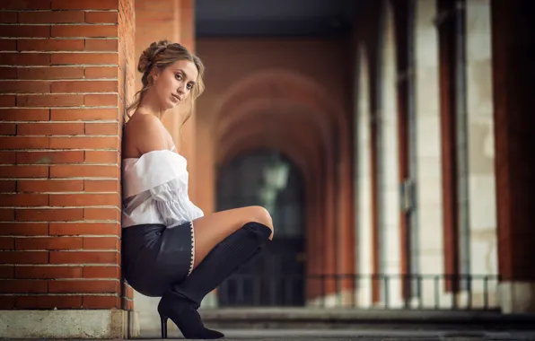 Девушка, поза, Iryna