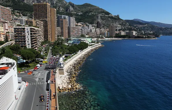 Картинка формула 1, Monaco, монако, formula, red bull, monte carlo