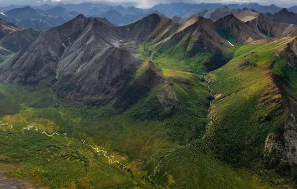 Горы, Канада, Юкон