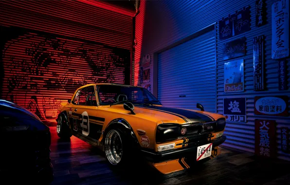 Гараж, Китай, Nissan
