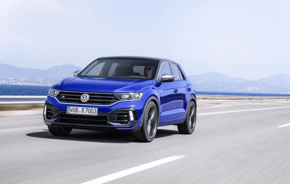 Скорость, Volkswagen, кроссовер, 2020, T-Roc, T-Roc R