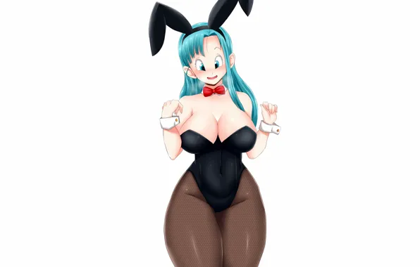 Girl, sexy, cleavage, long hair, boobs, anime, beautiful, pretty