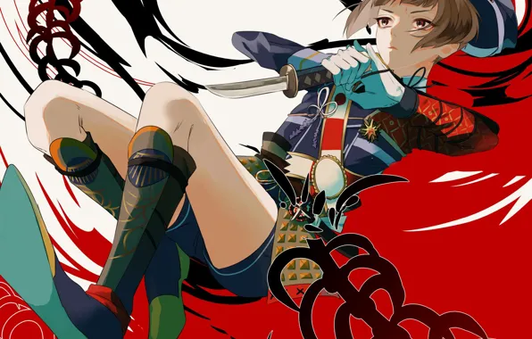 Мальчик, клинок, Touken Ranbu, Танец Мечей, Hirano Toushirou