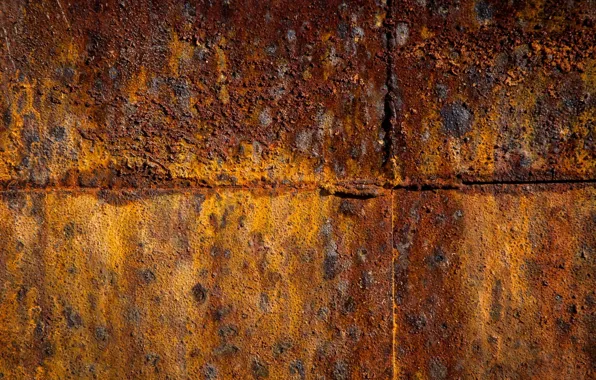 Texture, Oxidation, rusted wall
