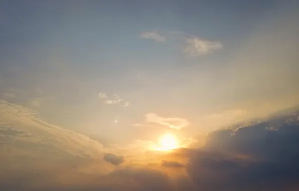 Godfather, Sky Clouds, The light of god