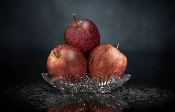 Картинка фон, яблоки, фрукты