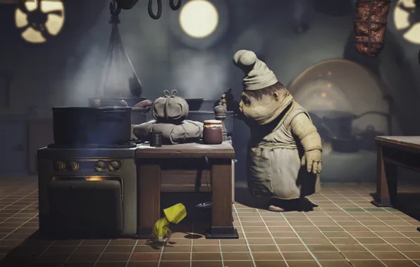 Ужасы, Little Nightmares, Платформер