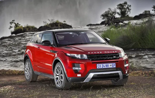 Картинка Evoque, Car, Red, Jeep, Range Rover, South Africa, Красный, Land Rover