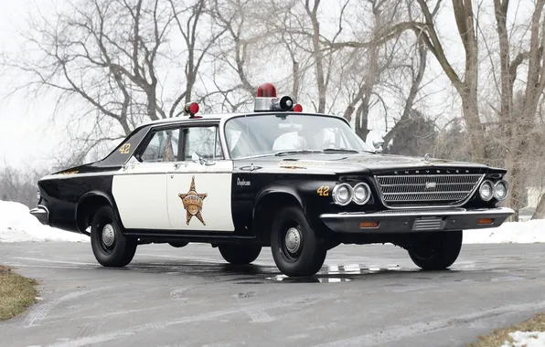 Chrysler, Police, Cruiser, Newport, 1963 год