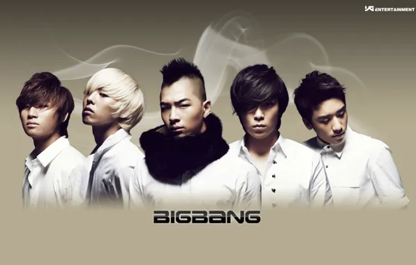 Группа, парни, Bigbang