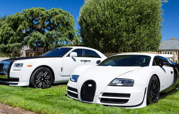 Rolls-Royce, Bugatti, Veyron, Ghost